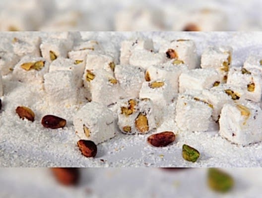 Duble Antep Fıstıklı Sütlü Çifte Kavruk Lokum