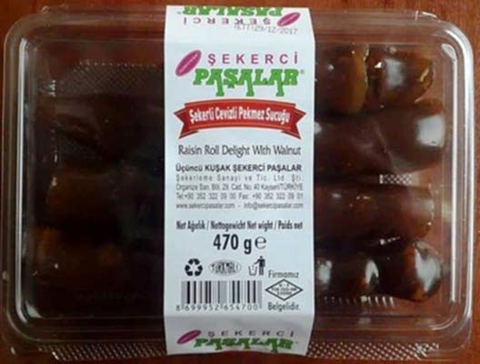 470 Gr Şekerli Cevizli Pekmezli Sucuk